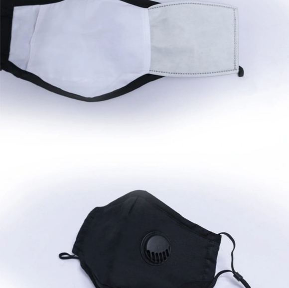 Valve mask reusable 3 layers antibacterial cotton - Picture 4 of 7